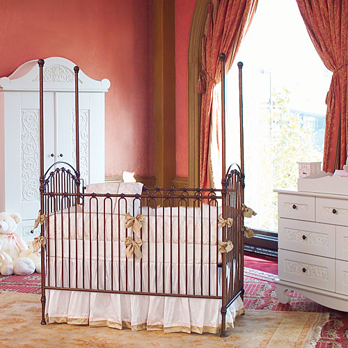 Venetian Iron Baby Crib